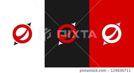 Modern and professional letter O initials logo design 129836711