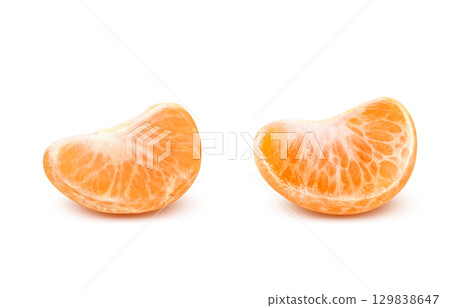 橘子插畫逼真的橘子 橘子插畫逼真的橘子 129838647