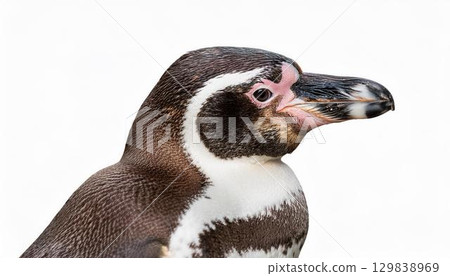 Humboldt penguin's portrait 129838969