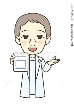 醫事工作者插畫材料醫生 129842016