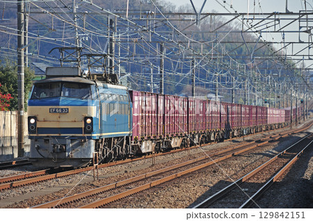 東海道本線、大磯二宮、JR 貨運、EF66-33(吹田) 東海道本線、大磯二宮、JR 貨運、EF66-33(吹田) 129842151