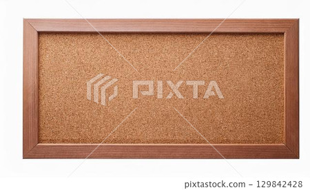 軟木板框架庫存照片 129842428