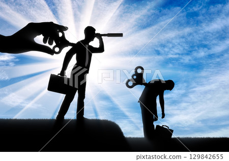 The concept of competition and new ideas in business The concept of competition and new ideas in business 129842655