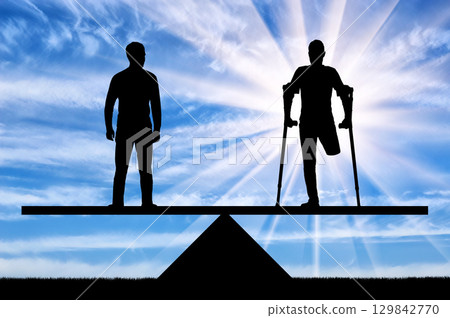 Concept of equal rights of persons with disabilities in society Concept of equal rights of persons with disabilities in society 129842770