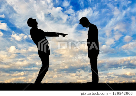 Concept of shame and disgrace Concept of shame and disgrace 129842903