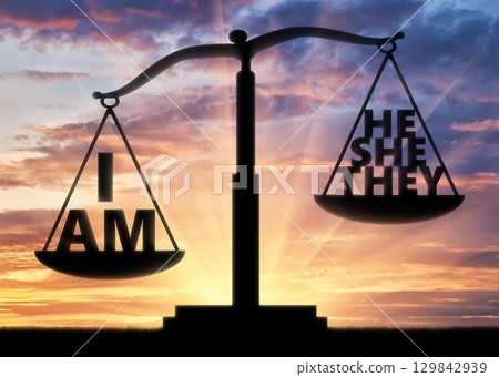 Selfish and egoist concept Selfish and egoist concept 129842939