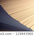 Abstract background from white sheets of paper 129843960