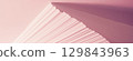 Abstract background from white sheets of paper 129843963