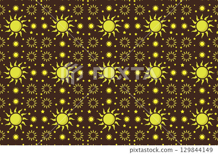Flower pattern 129844149