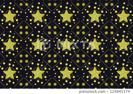 Star pattern 129845174