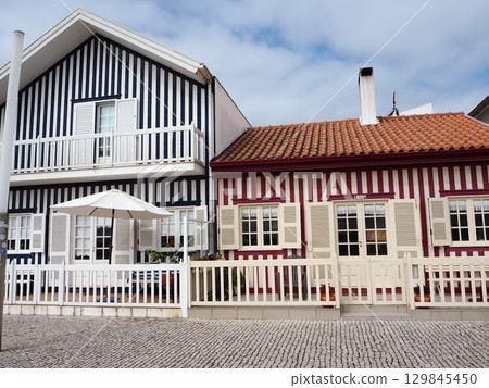 Costa Nova streetscape 129845450