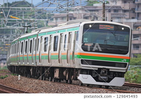 東海道本線真鶴 JR 東 E231 系列 1000 系列 S-17 編隊 (Kozu) 129845493