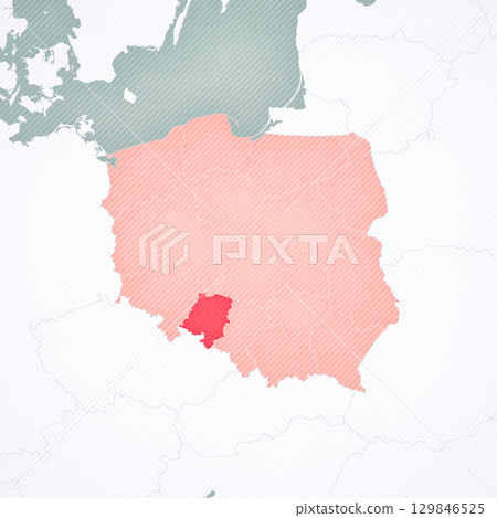 Map of Poland - Opole 129846525
