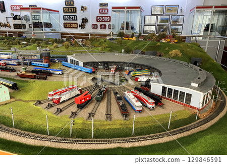 Railway Museum, Bucharest, Romania, December 15, 2024 129846591