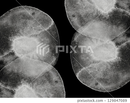 Monochrome black white grey watercolor texture abstract design paper high-quality texture background gray pastel poster copy space minimalistic acrylic alcohol ink x-ray film sepia negative 129847089