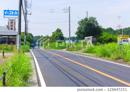 Funatori Prefectural Road, Kashiwa City, Chiba Prefecture August 2025 Funatori Prefectural Road, Kashiwa City, Chiba Prefecture August 2025 129847251