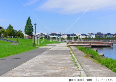 埼玉縣越谷市大神調節池 2025年8月 埼玉縣越谷市大神調節池 2025年8月 129847350