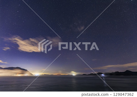 瀨戶內冬日星空:海霧中升起的處女座 瀨戶內冬日星空:海霧中升起的處女座 129847362