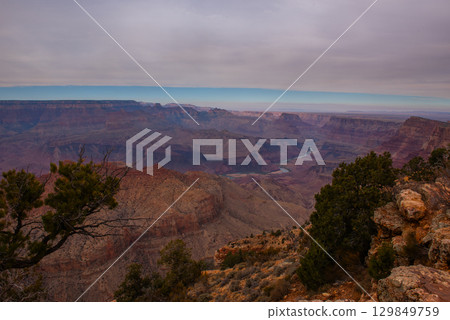 Spectacular Grand Canyon - Magnificent Sunset Spectacular Grand Canyon - Magnificent Sunset 129849759