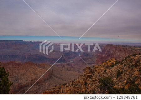 Spectacular Grand Canyon - Magnificent Sunset 129849761