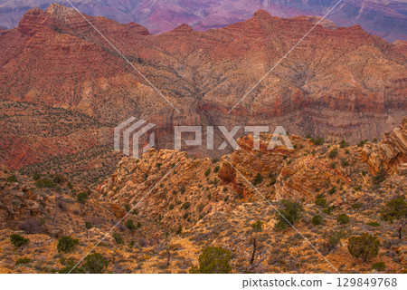 Spectacular Grand Canyon - Magnificent Sunset Spectacular Grand Canyon - Magnificent Sunset 129849768