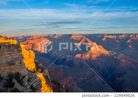 Spectacular Grand Canyon - Magnificent Sunset 129849826