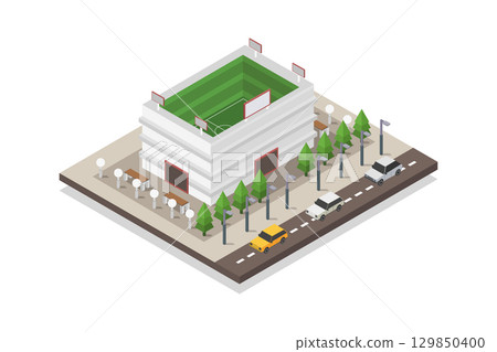 Isometric Stadium 129850400