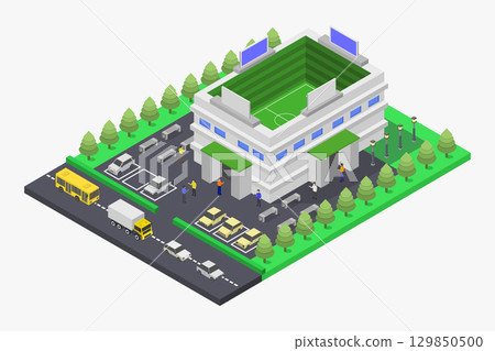 Isometric Stadium 129850500