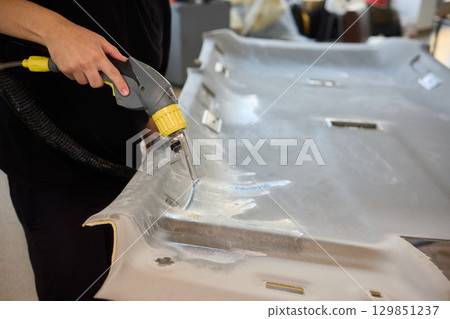 Experience Exceptional Professional Car Interior Cleaning Utilizing Advanced Steam Technology 129851237