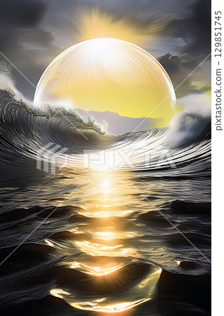 Raging space, the unknown world 129851745