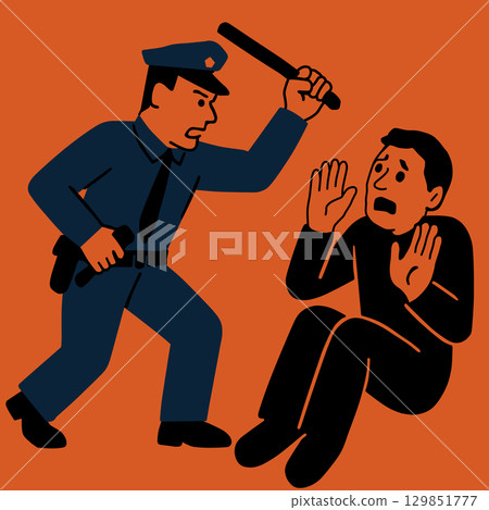 Police Officer's Job: "AI-Generated Images" 129851777