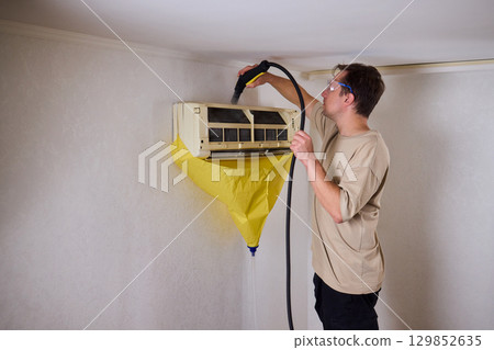 Experience the comprehensive Air Conditioner Cleaning Service in full action today Experience the comprehensive Air Conditioner Cleaning Service in full action today 129852635