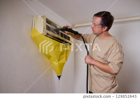 Experience the comprehensive Air Conditioner Cleaning Service in full action today Experience the comprehensive Air Conditioner Cleaning Service in full action today 129852643