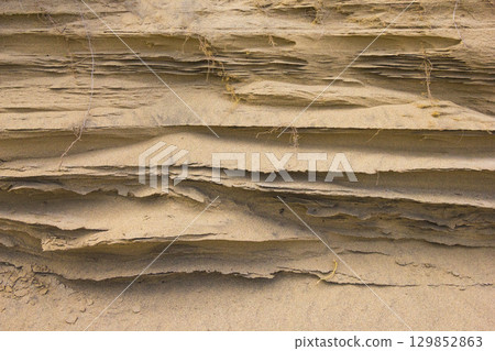 Summer Tottori Sand Dunes and their patterns Tottori Prefecture Tottori Sand Dunes 129852863