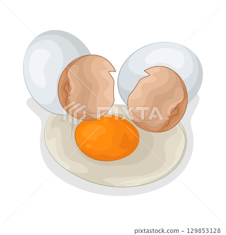 Illustration of Egg Illustration of Egg 129853128