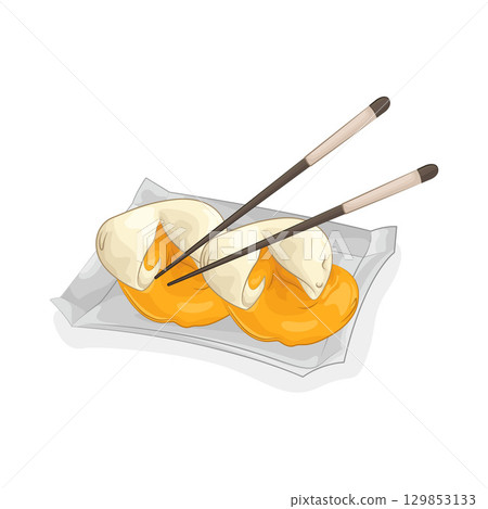 Illustration of Boiled Egg 129853133