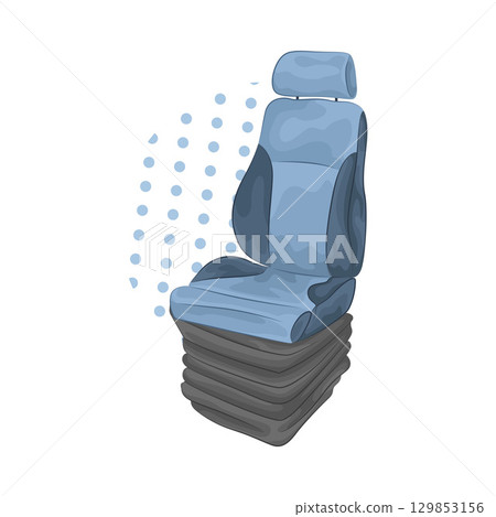 Illustration of Car Seat  129853156