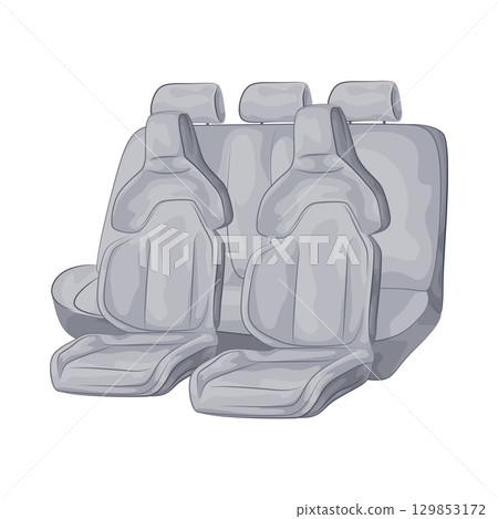 Illustration of Car Seat  129853172