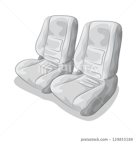 Illustration of Car Seat  129853189
