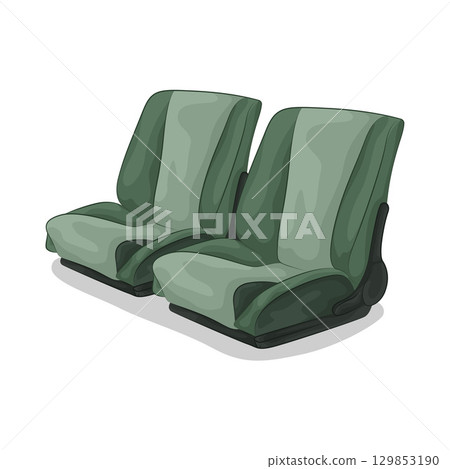 Illustration of Car Seat  129853190