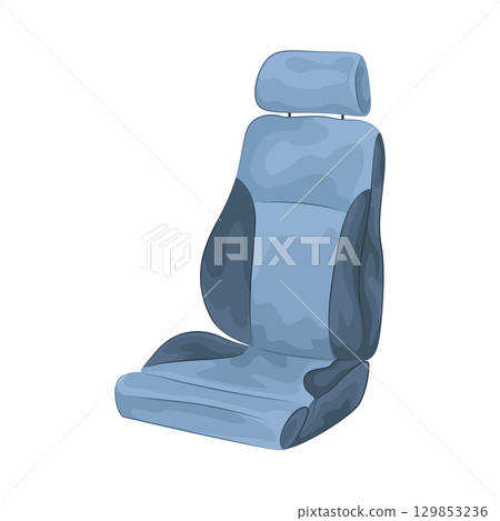 Illustration of Car Seat 129853236