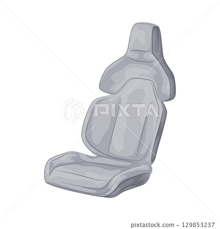 Illustration of Car Seat 129853237