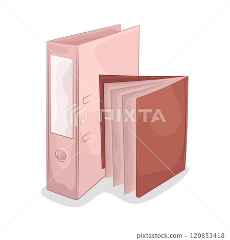 Illustration of Folder Illustration of Folder 129853418