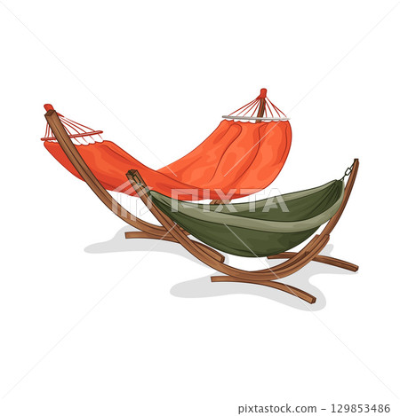 Illustration of Hammock 129853486