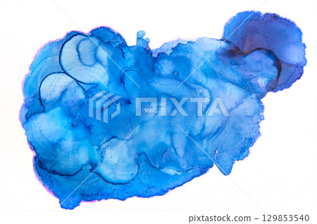美麗的水彩紋理 美麗的水彩紋理 129853540
