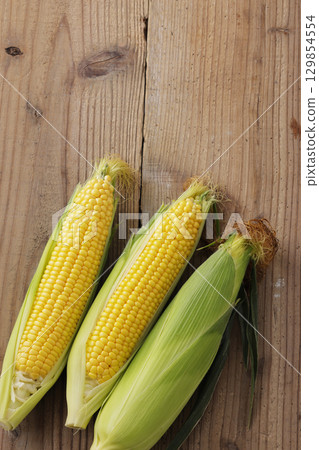 Freshly harvested corn 129854554