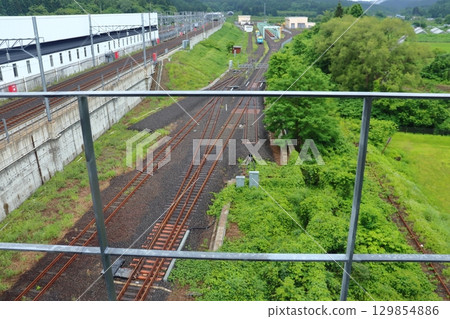 新幹線奧津輕今別站及海峽線維護基地三軌軌道 129854886