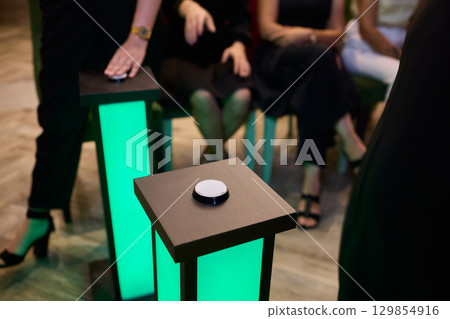 The Exciting Quiz Show Contestants Are All Set and Ready to Play for an Amazing Experience The Exciting Quiz Show Contestants Are All Set and Ready to Play for an Amazing Experience 129854916