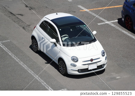 White Italian car image White Italian car image 129855523