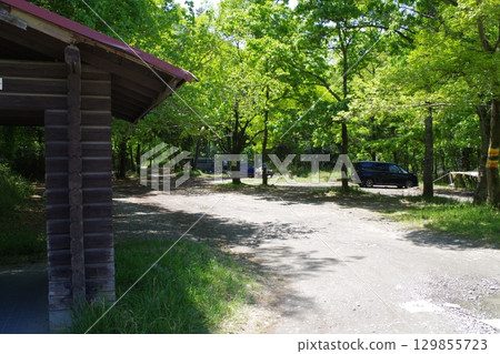 新綠太田川柳瀨露營地風景 129855723